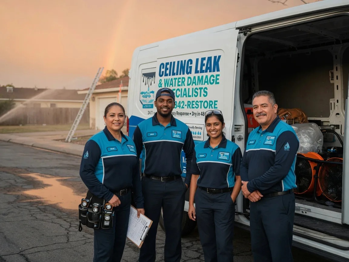 Ceiling Leak Cleanup company in Dahlgren, IL