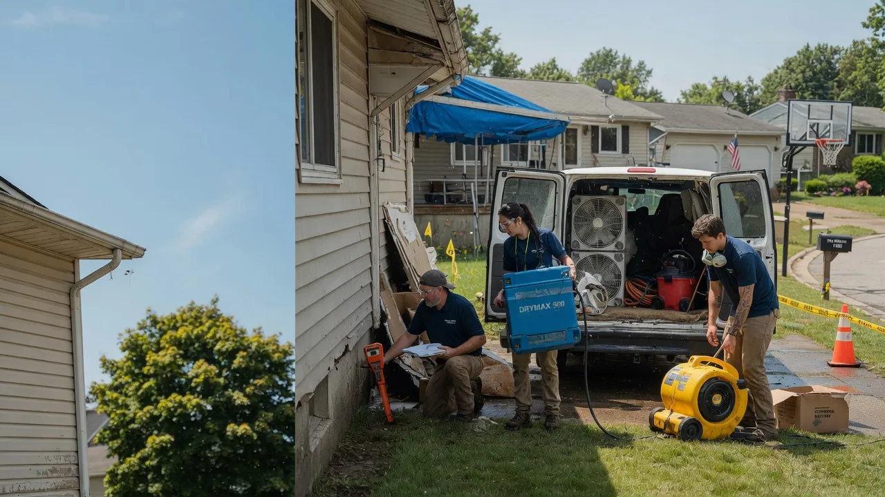 Ceiling Leak Cleanup in Dahlgren, IL near me