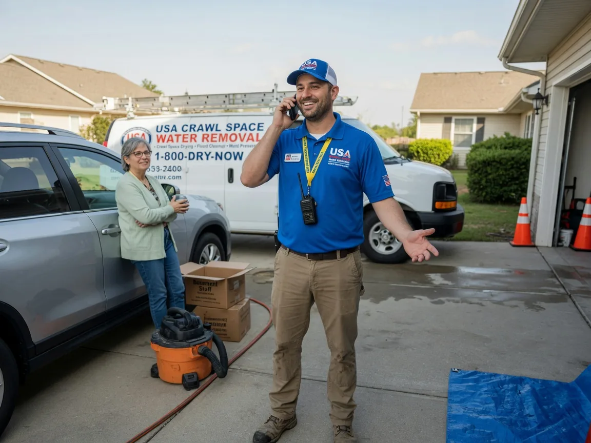 Crawl Space Water Removal Dahlgren, IL FAQs